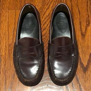 Boys Leather Sperry Loafers